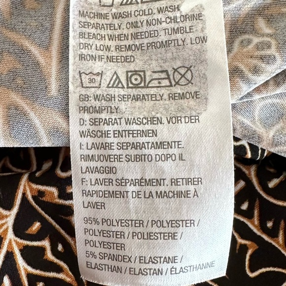 Susan Graver Liquid Knit Pull-on Wide Leg Capri Crop Pants Size 3X - Picture 12 of 12